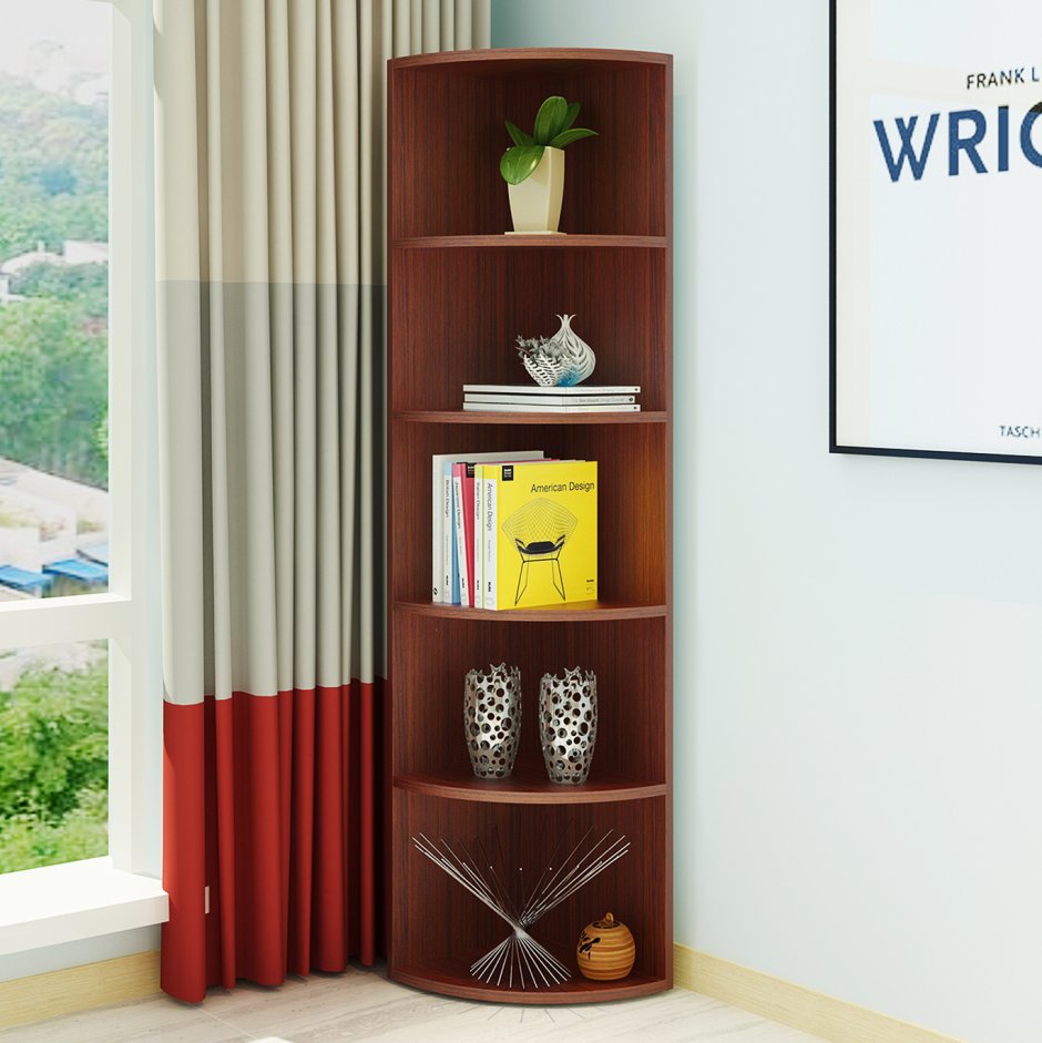 Угловой шкафчик треугольный