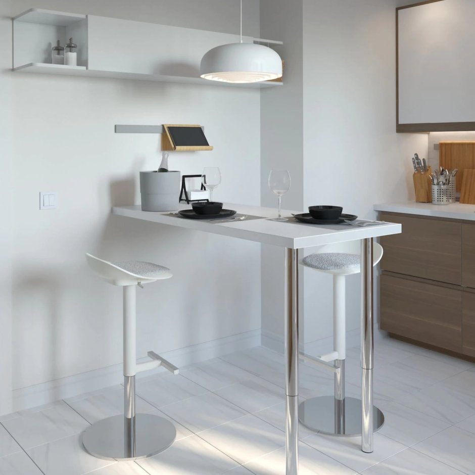 Стол барный икеа экелвокн