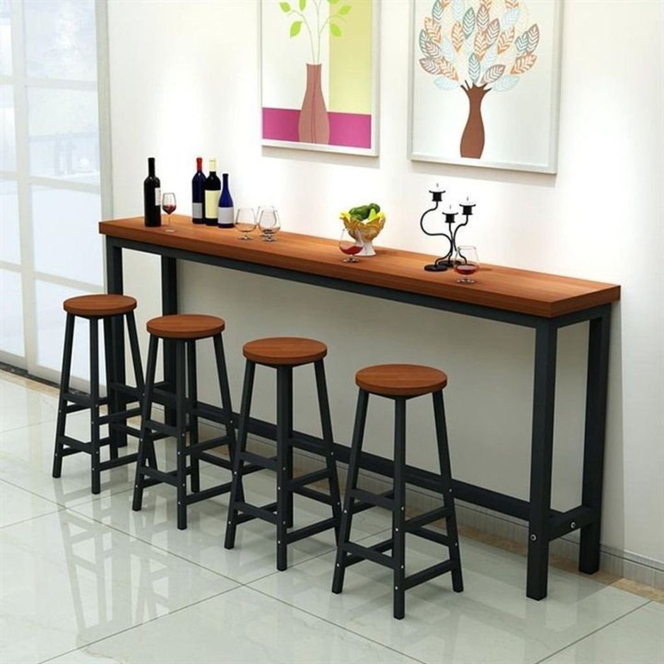 Столик барный высокий