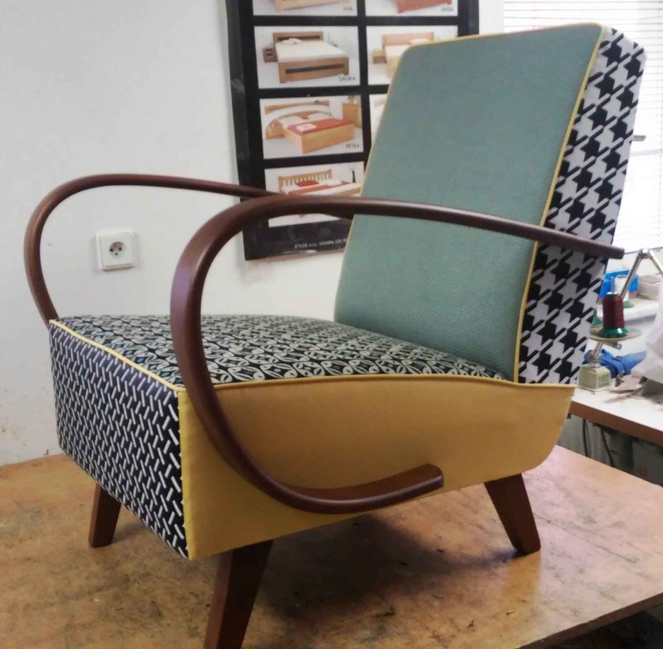 Кресло Халабала арт деко