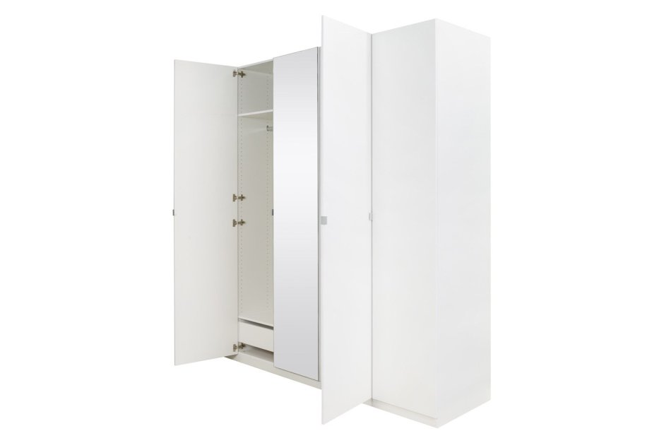 Шкаф 2-дверный Оскар 100х236 см белый