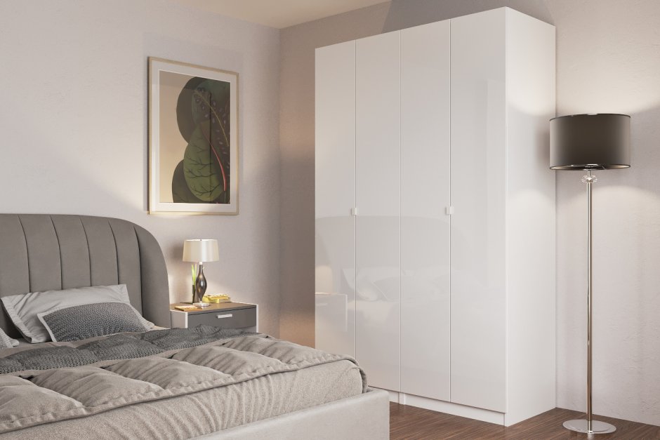 Шкаф 2-дверный Оскар 100х236