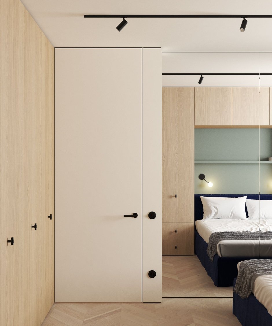 Гардеробные с занавесками