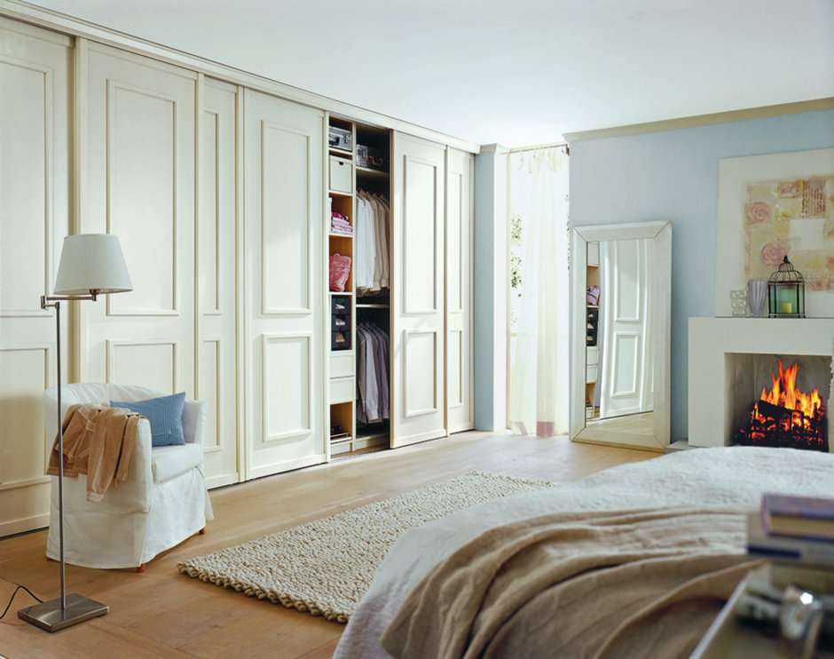 Гардеробная в спальне