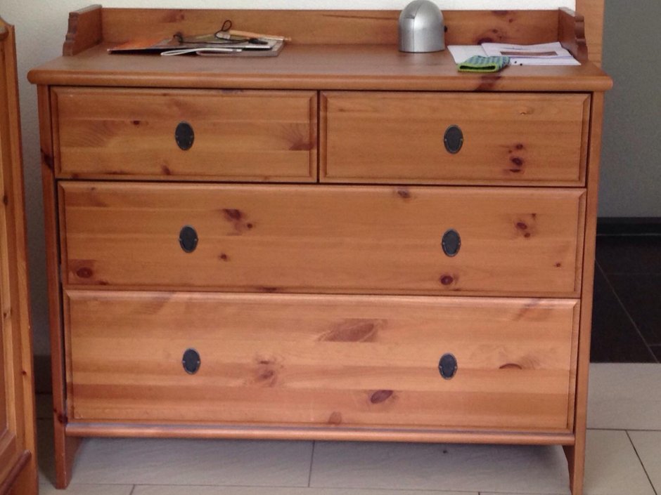 Шкаф-витрина hemnes ikea