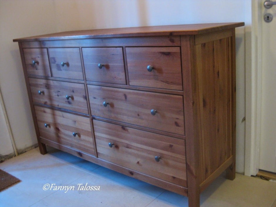 Комод икеа деревянный ЛЕКСВИК