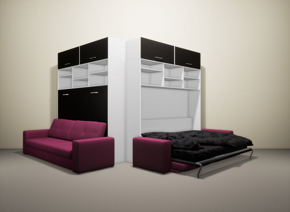 Кровать Мерфи икеа