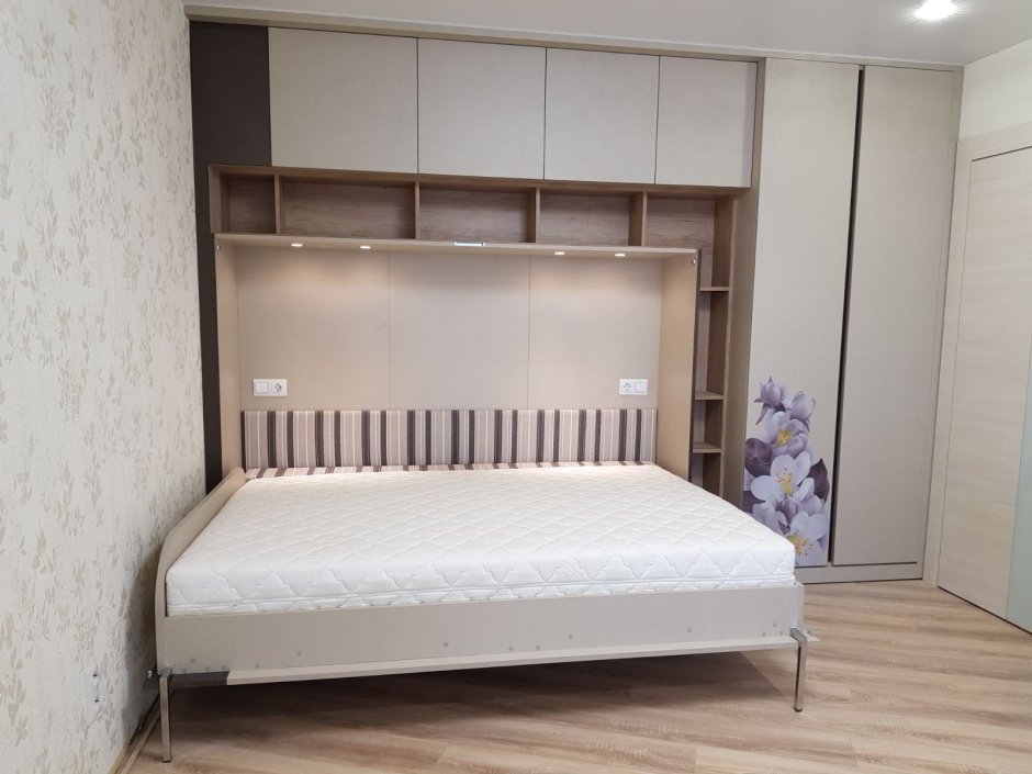 Шкаф-кровать диван трансформер TRANSMEB блюз