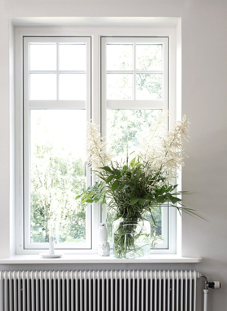 Пластиковые окна в интерьере