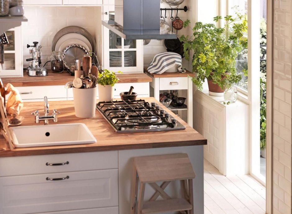 Кухня в стиле Прованс икеа