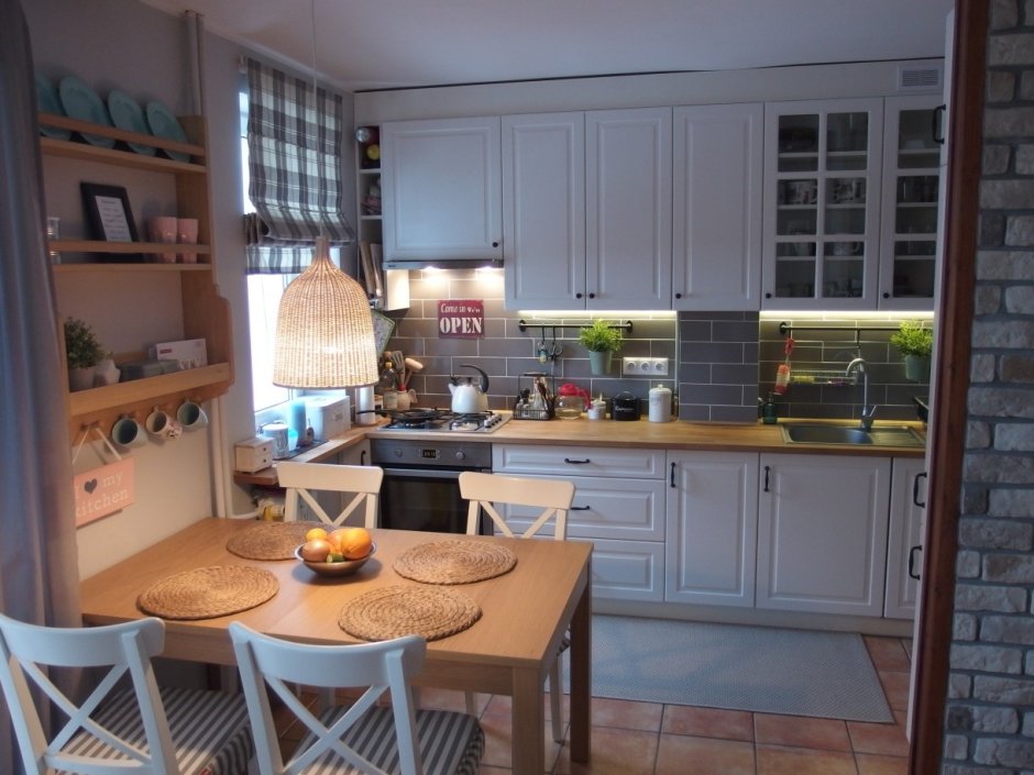 Стиль шебби Шик икеа кухня