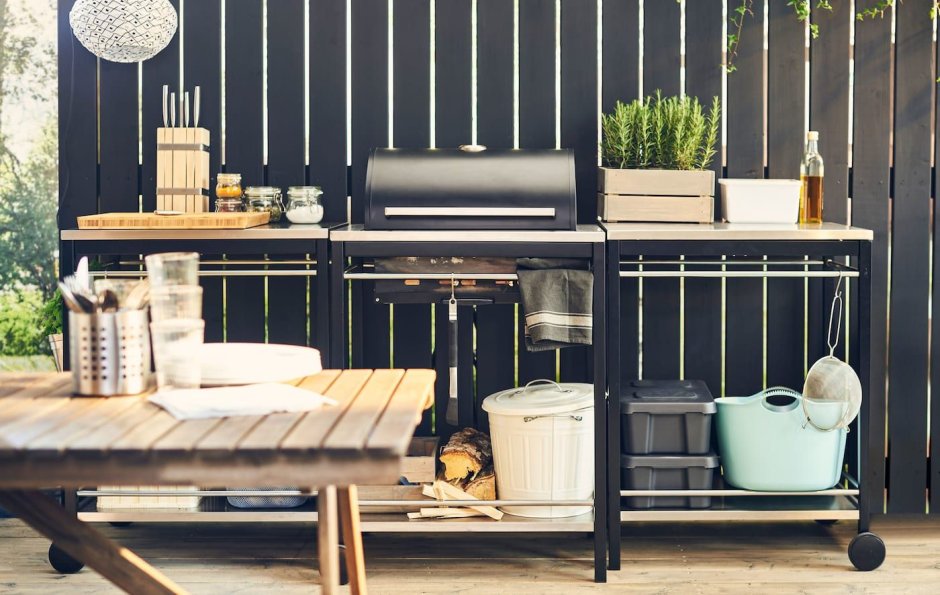 Кухня в дачном домике