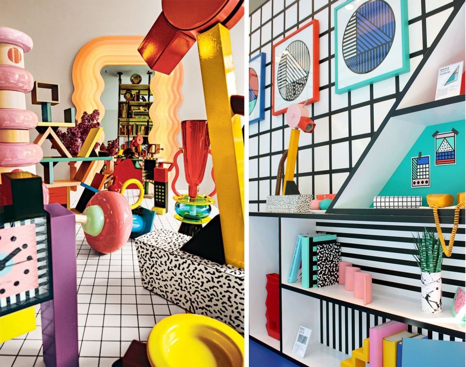 Стиль Мемфис в интерьере