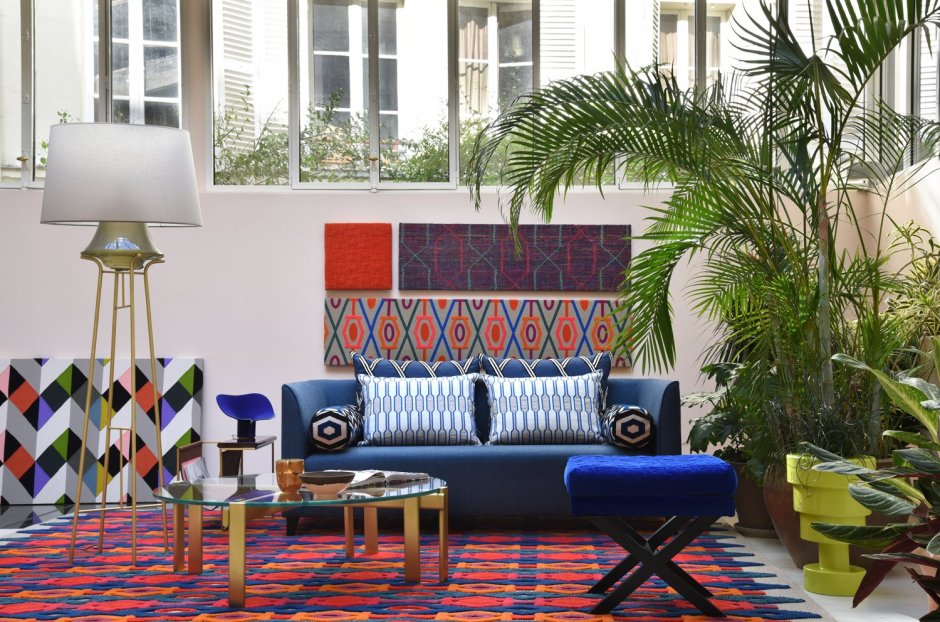 Стиль Нео Мемфис в интерьере