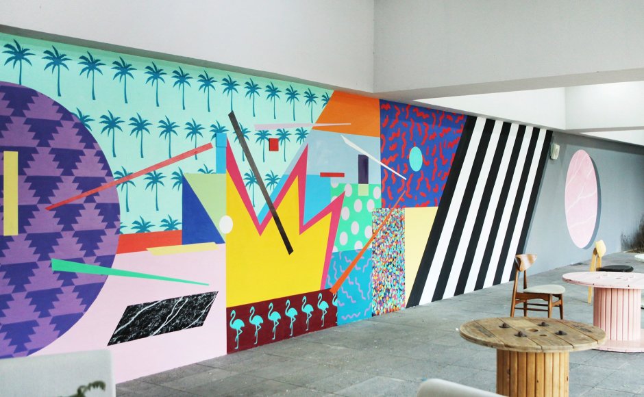 Стиль Нео Мемфис в интерьере