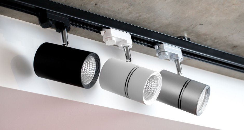 Трековый светильник светодиодный nostro 20 Вт, цвет чёрный