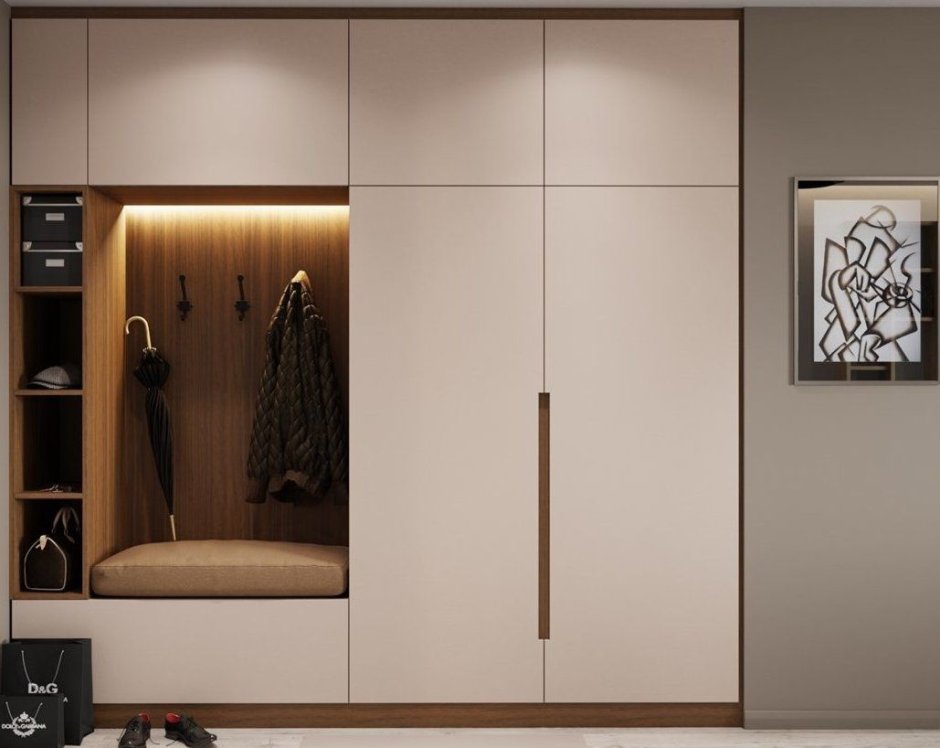 Шкаф в прихожую Минимализм