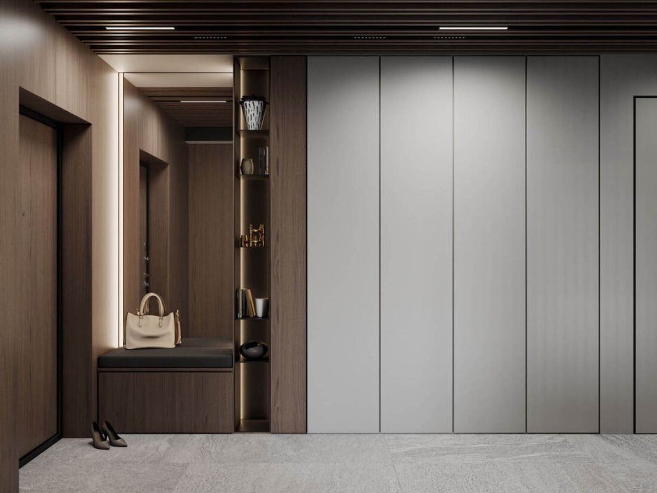 Современные шкафы в прихожую 2020