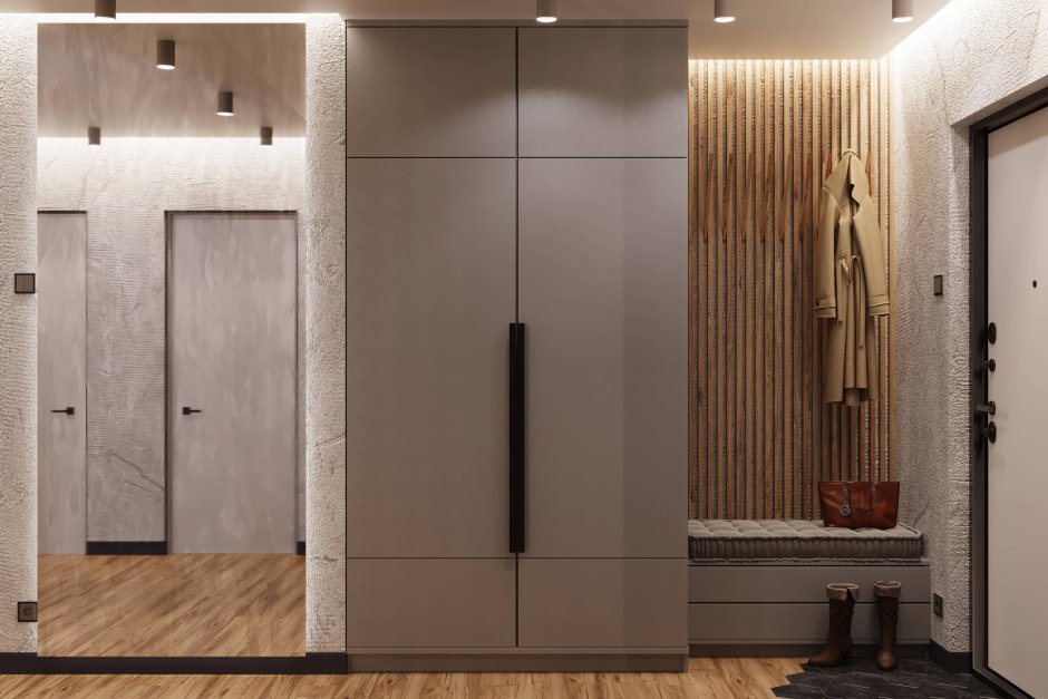 Ручки для шкафа в прихожую современные