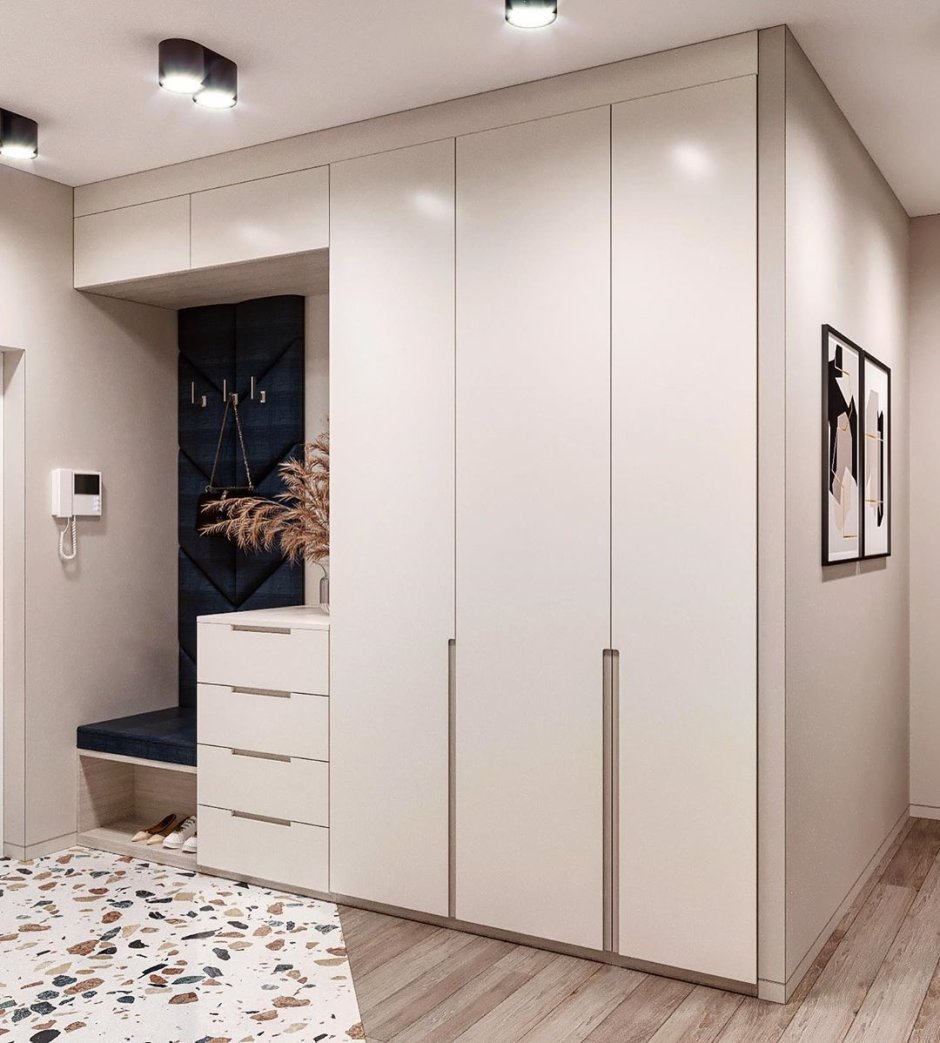 Встроенные распашные шкафы