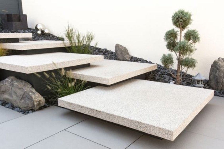 Парящие ступени для дачи