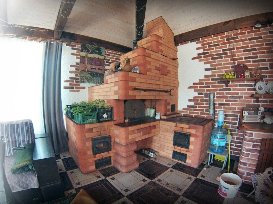 Печь кирпич Лотос