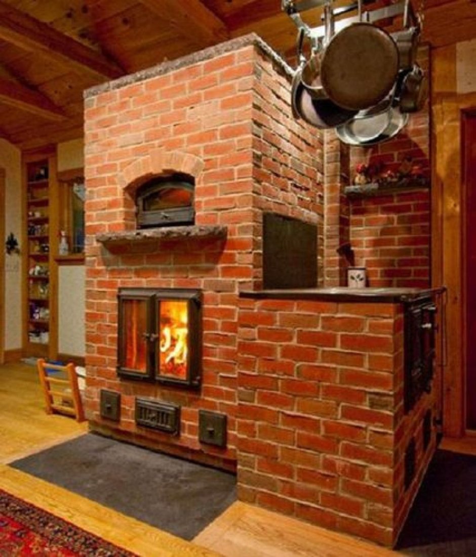 Дровяная печь шведка