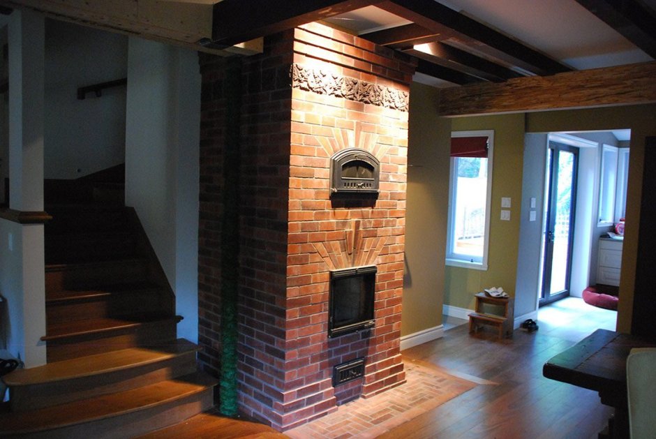 Печь финка кирпичная