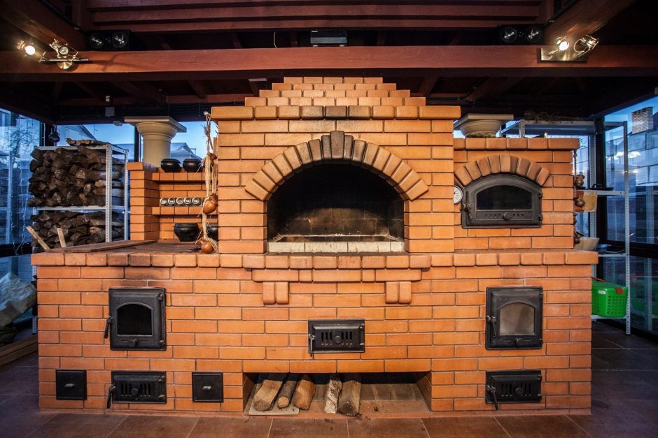 Каминопечь голландка