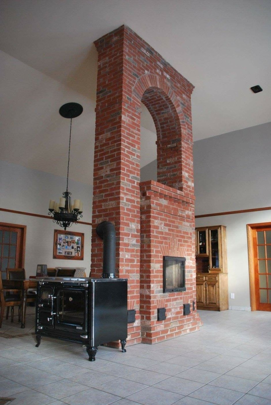 Каминопечь Молдаванка