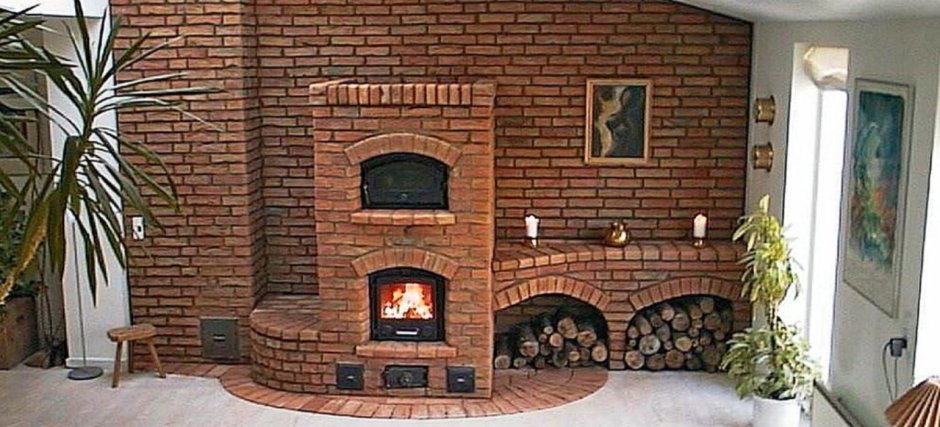 Печь отопительно-варочная кирпичная Кузнецова