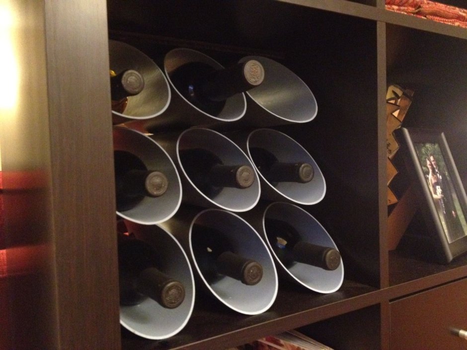 Полки из канализационных труб