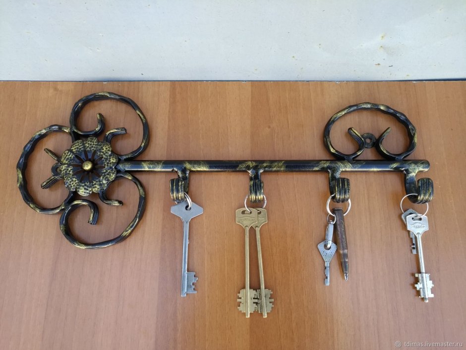 Ключница золотой ключик