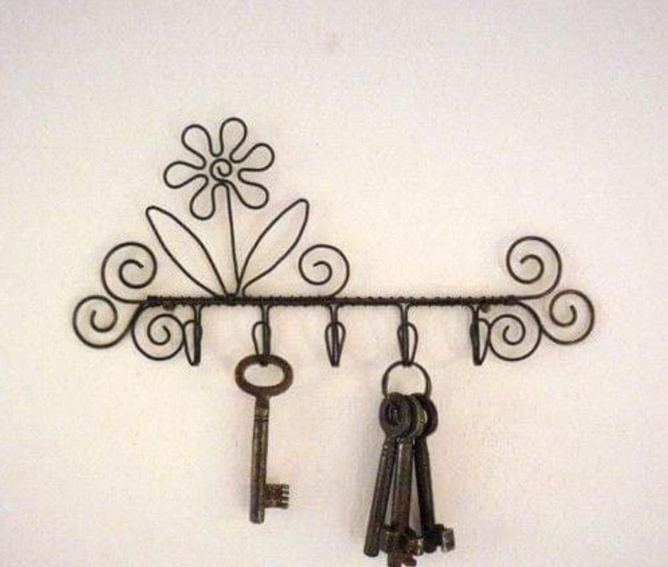 Кованая ключница
