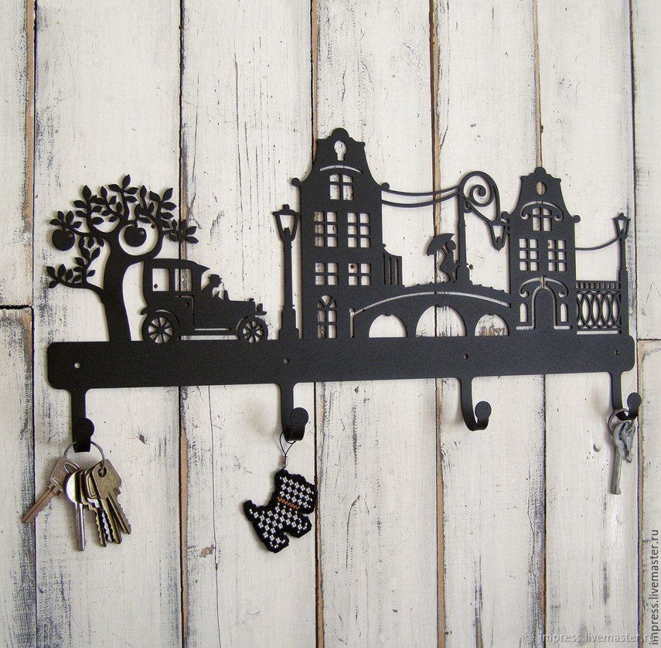 Ключница настенная из металла