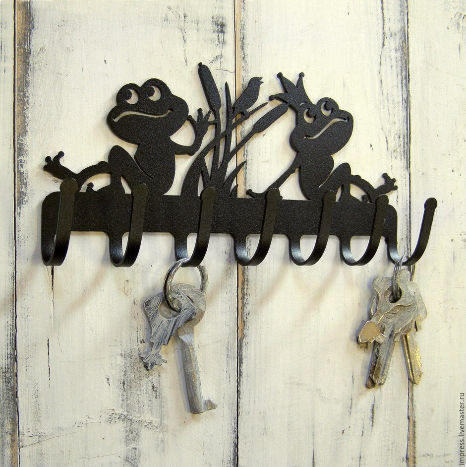 Ключницы настенные в прихожую из джута