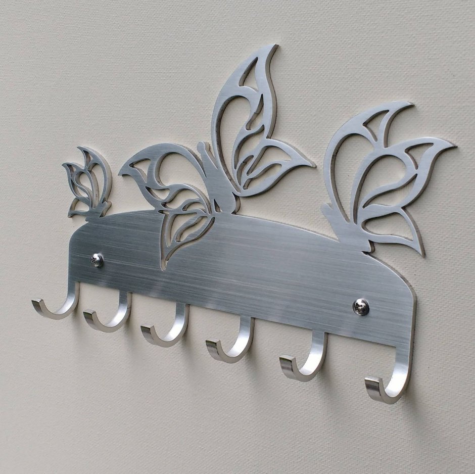 Вешалка настенная кованая