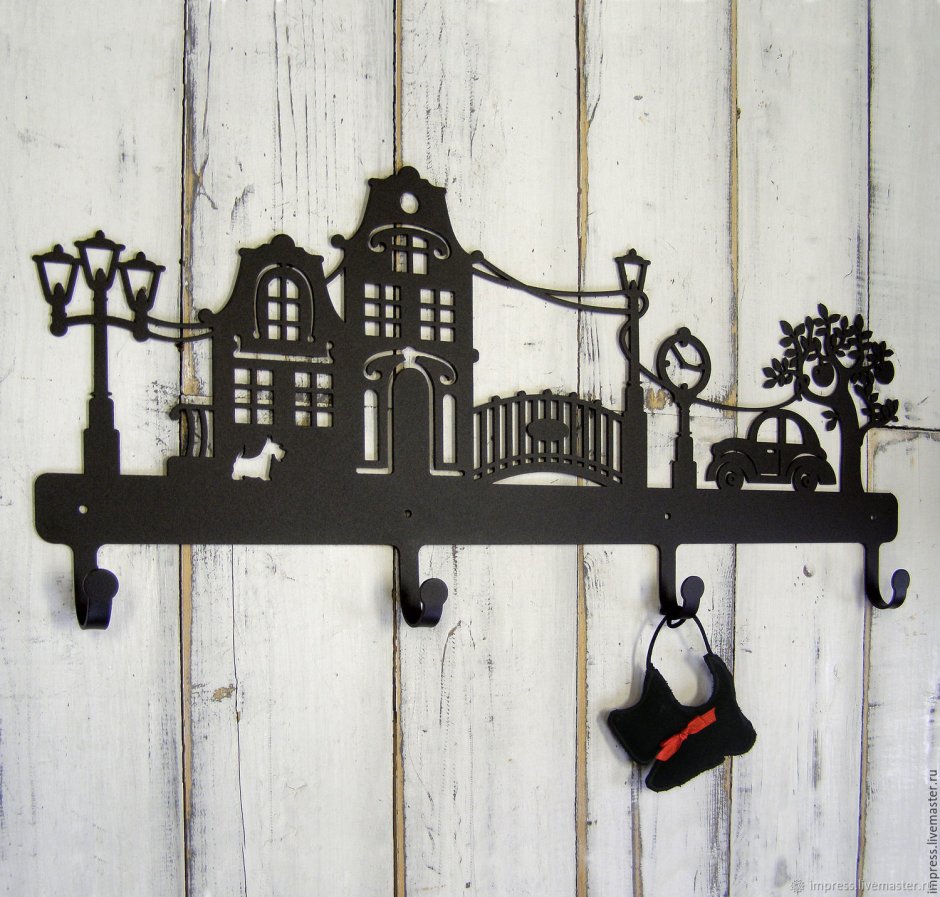 Вешалка для ключей из металла