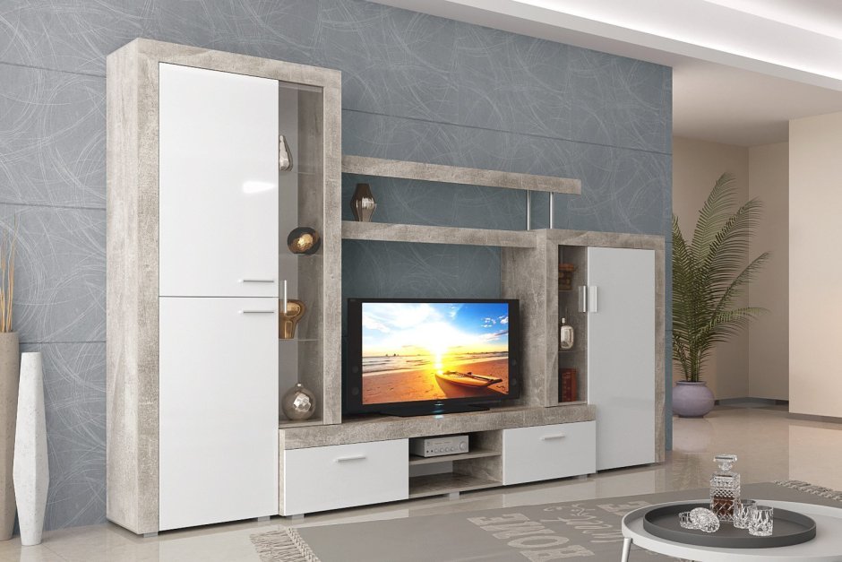 Сборная стенка в гостиную