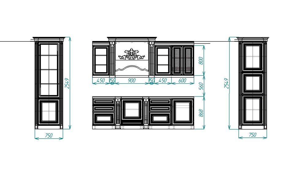 Кухня Венеция Арида