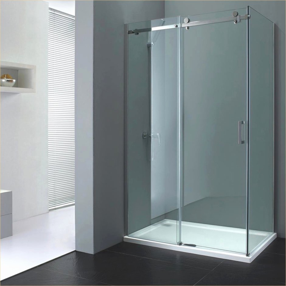 Душевая перегородка стеклянная Cascade март 90х195 см