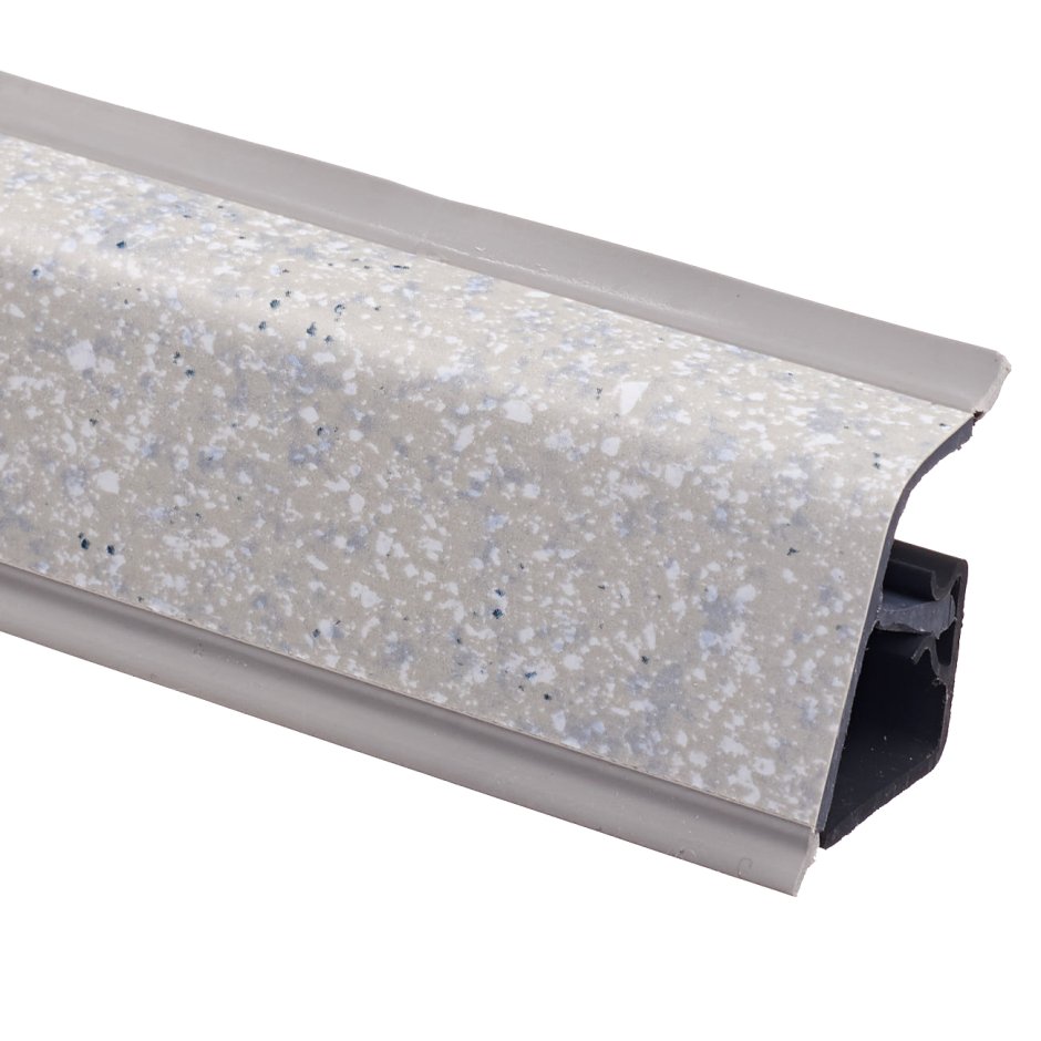 Плинтус алюминиевый Diele 60 анодированный 2500х60х11 мм