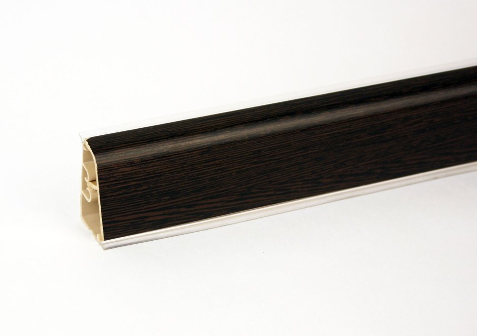 Плинтус для столешницы рифл алюм 305см