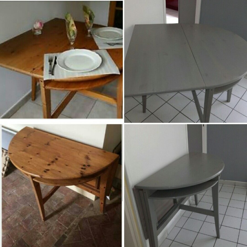 Стол ЛЕКСВИК круглый икеа