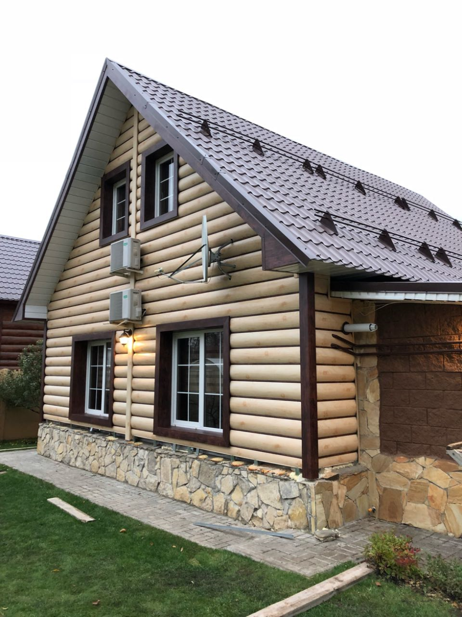 Металлический сайдинг "одноволновый венец"