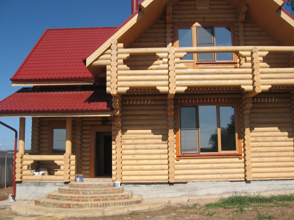 Braas оцилиндрованного бревна