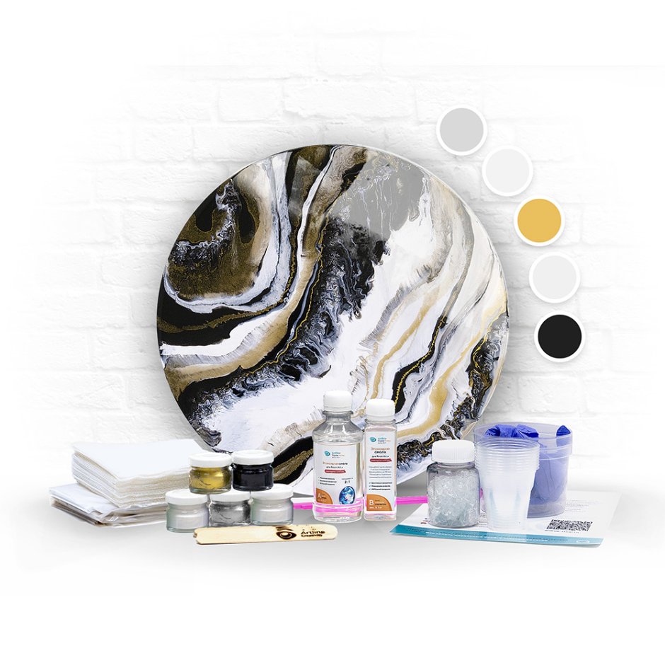 Техника Resin Art эпоксидная смола