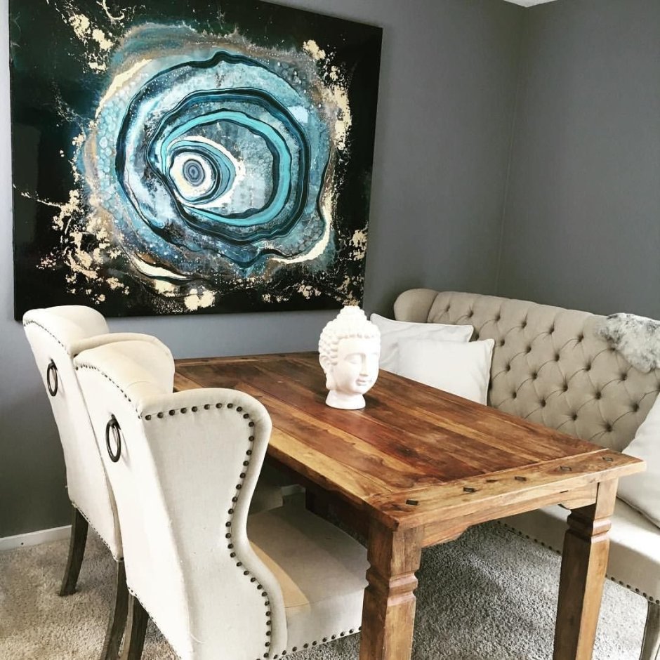 Интерьерные картины эпоксидной смолой