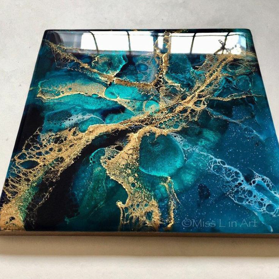 Ризен арт эпоксидной смолой