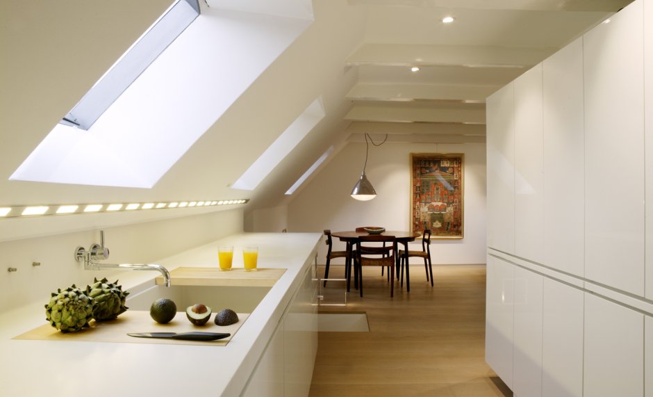 Освещение мансарды